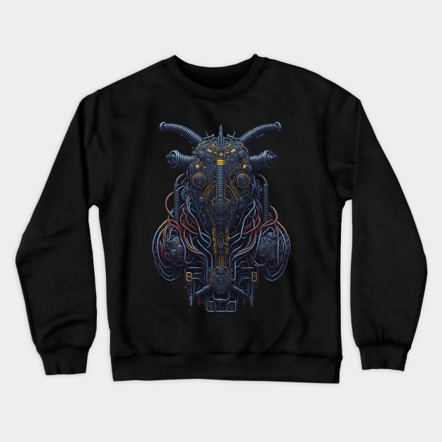 Electric Sheep Crewneck Sweatshirt by Houerd